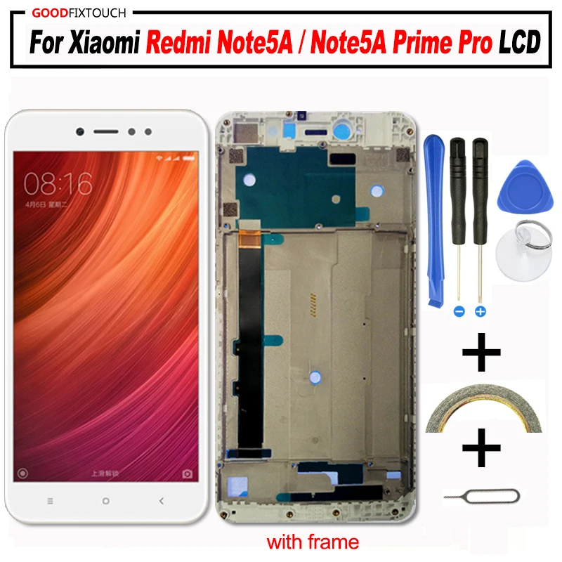 ЖК дисплей и дигитайзер качества AAA для Xiaomi Redmi Note 5A с сенсорным экраном 100%|Экраны