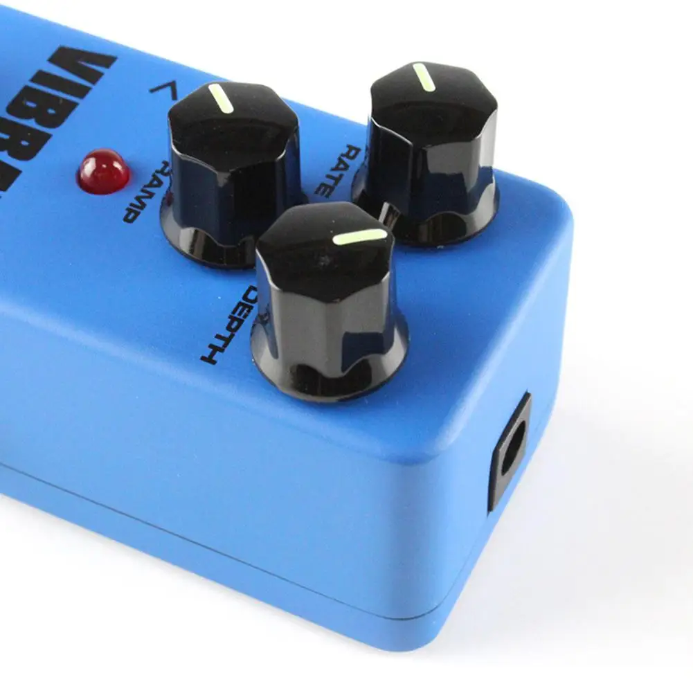 KOKKO педаль эффектов для электрогитары Vibrato гитары ra Effects Mini Tremolo DC 9V адаптер
