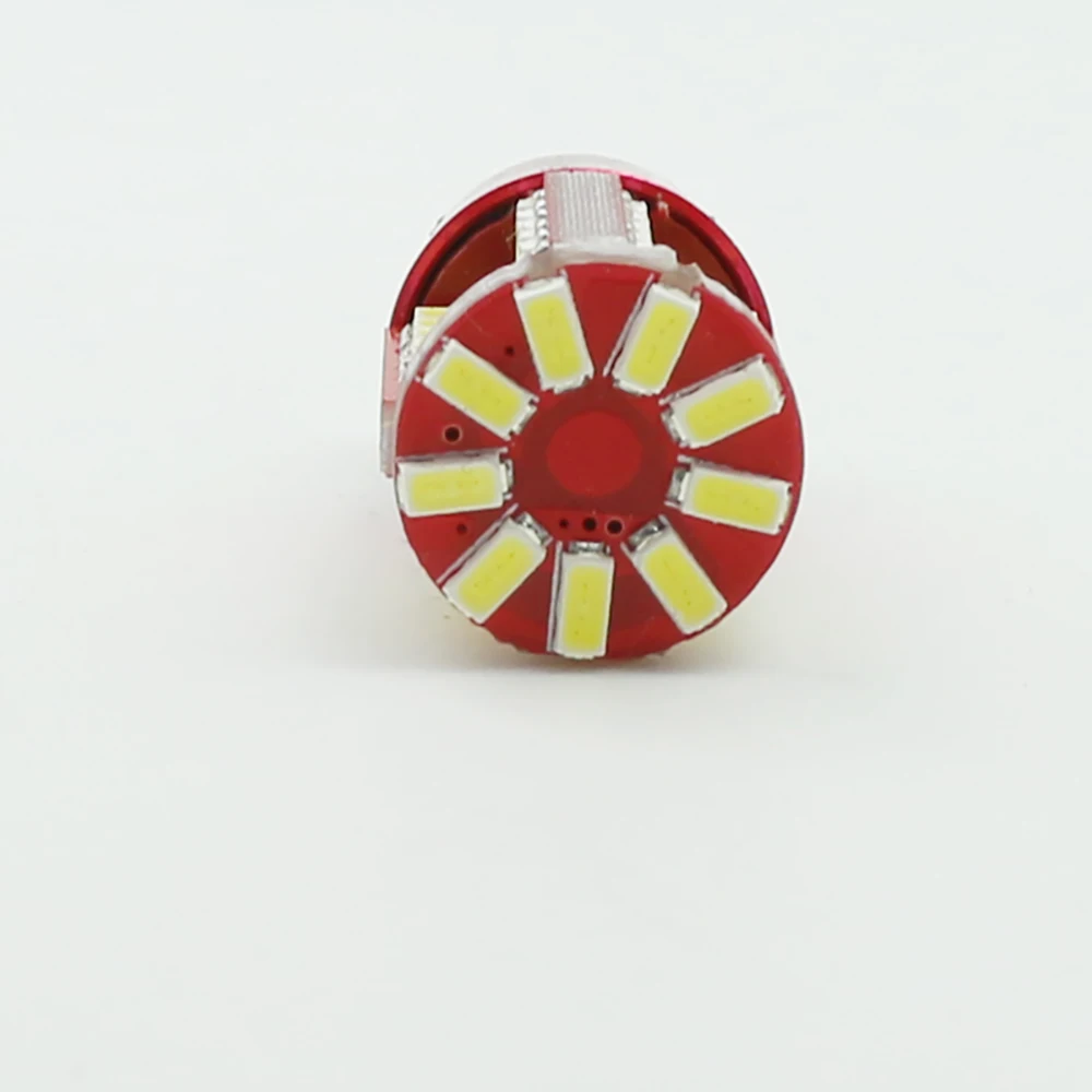 4 шт. T10 светодио дный 194 168 W5W лампы 27 чипсы 3014 SMD белый авто инструмент: Клин просвет