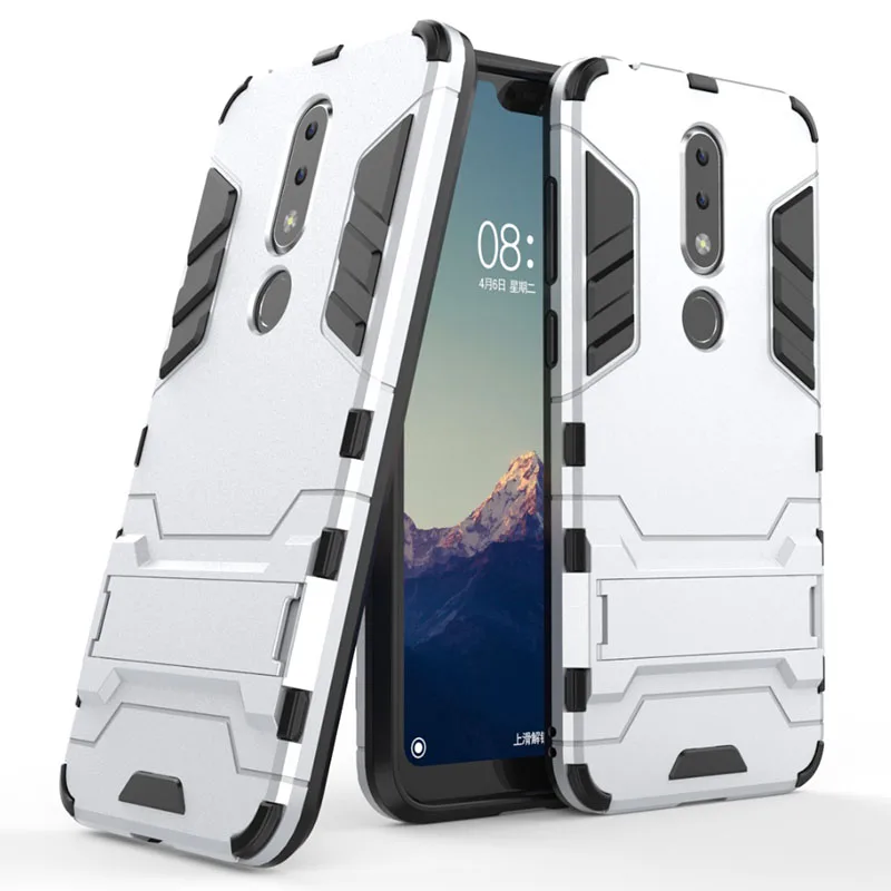 Чехол-подставка для Nokia 5 6 2018 7 8 9 X 2 1 роскошное кольцо броня противоударный чехол