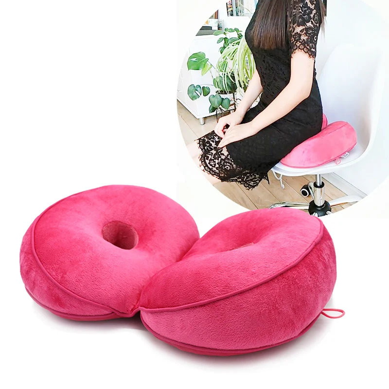 New High Quality Solid Color Beautiful Hip Cushion Multifunction Seat Office Lunch Break Pillow 1PCS | Дом и сад