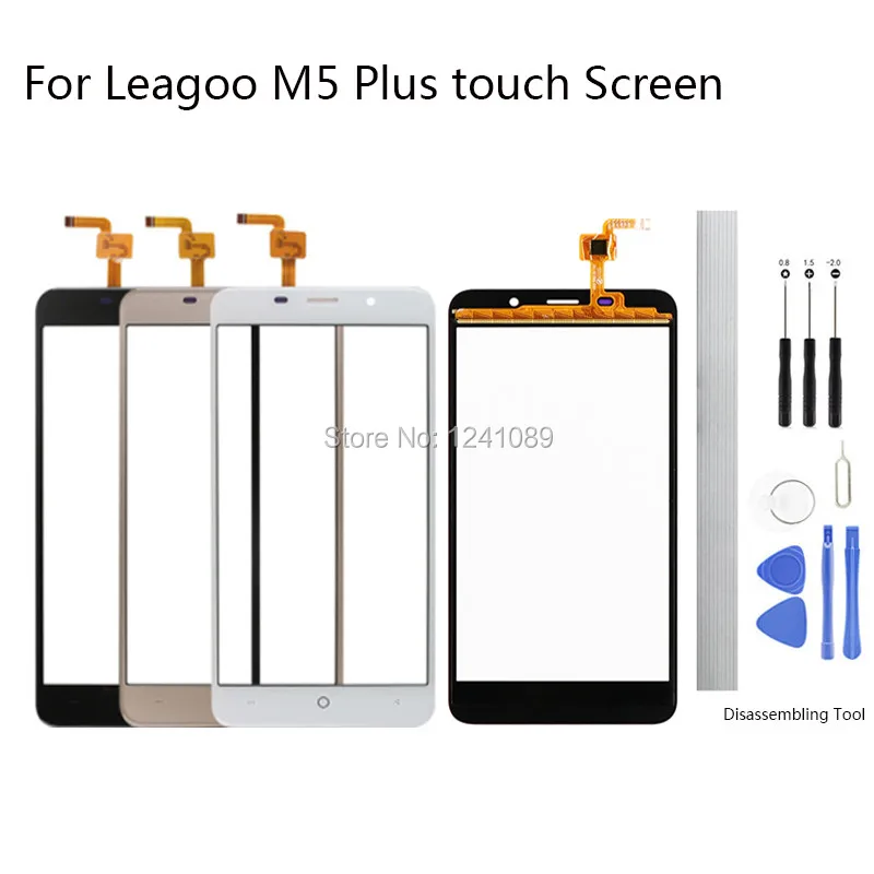 Сенсорный экран 5 дюйма для Leagoo M5 Plus дигитайзер стекло Оригинальные запасные