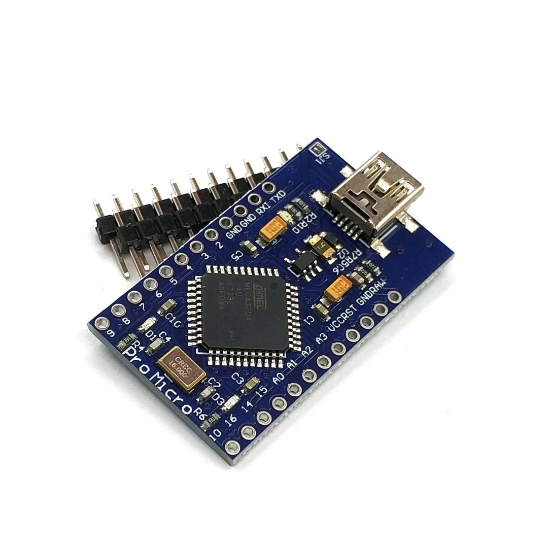 Мини USB ATmega32U4 Pro Micro 5 в 16 МГц плата модуль/Leonardo ATMega 32U4 контроллер Pro-Micro замена Mini для