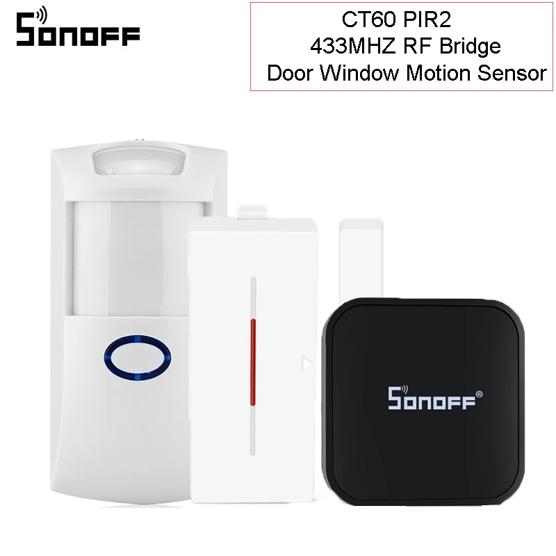 SONOFF CT60 PIR2 беспроводной инфракрасный детектор безопасности датчик движения
