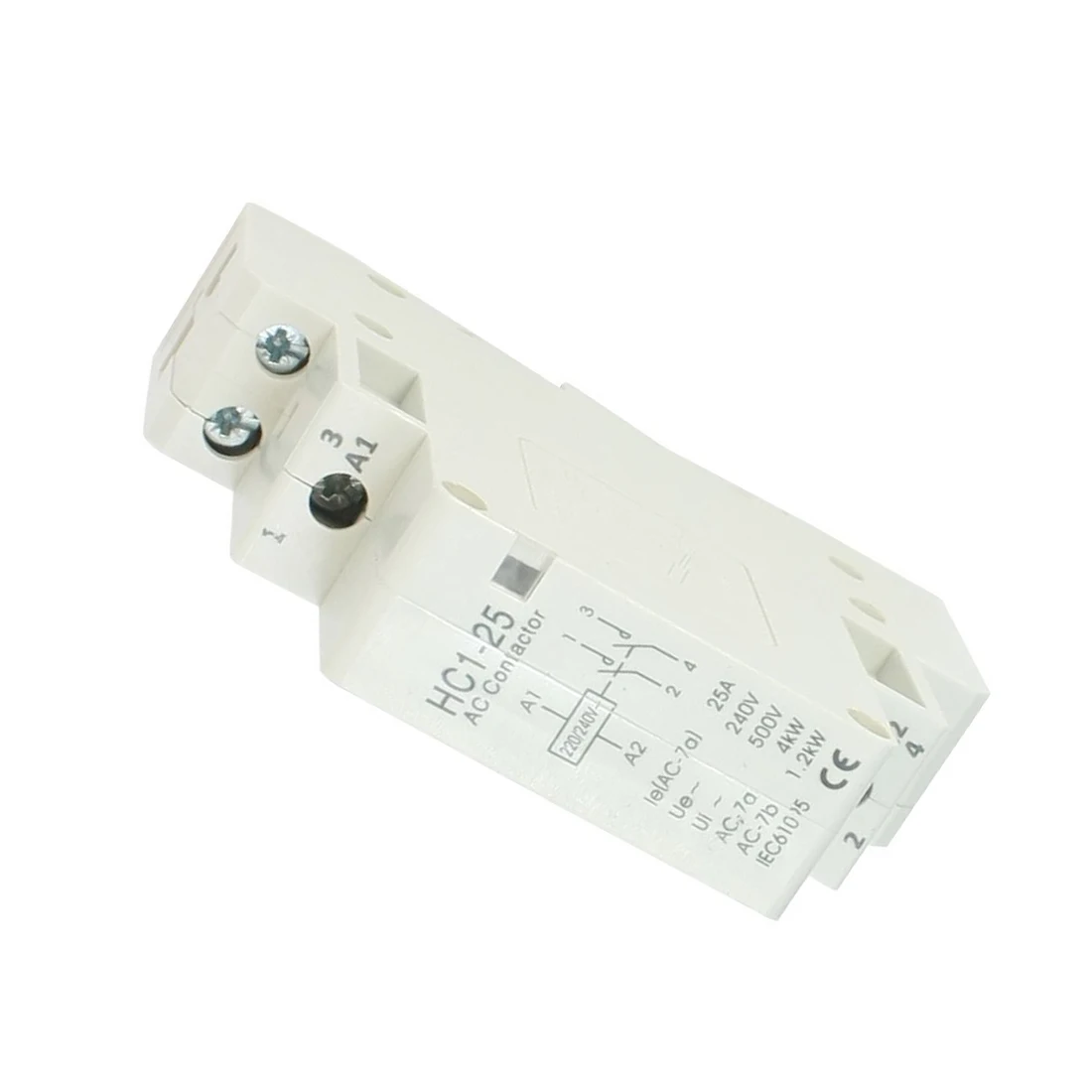 AC 240V 25A 2 Reed Contactor 2P Closed Domestic 35 mm DIN Rail | Обустройство дома