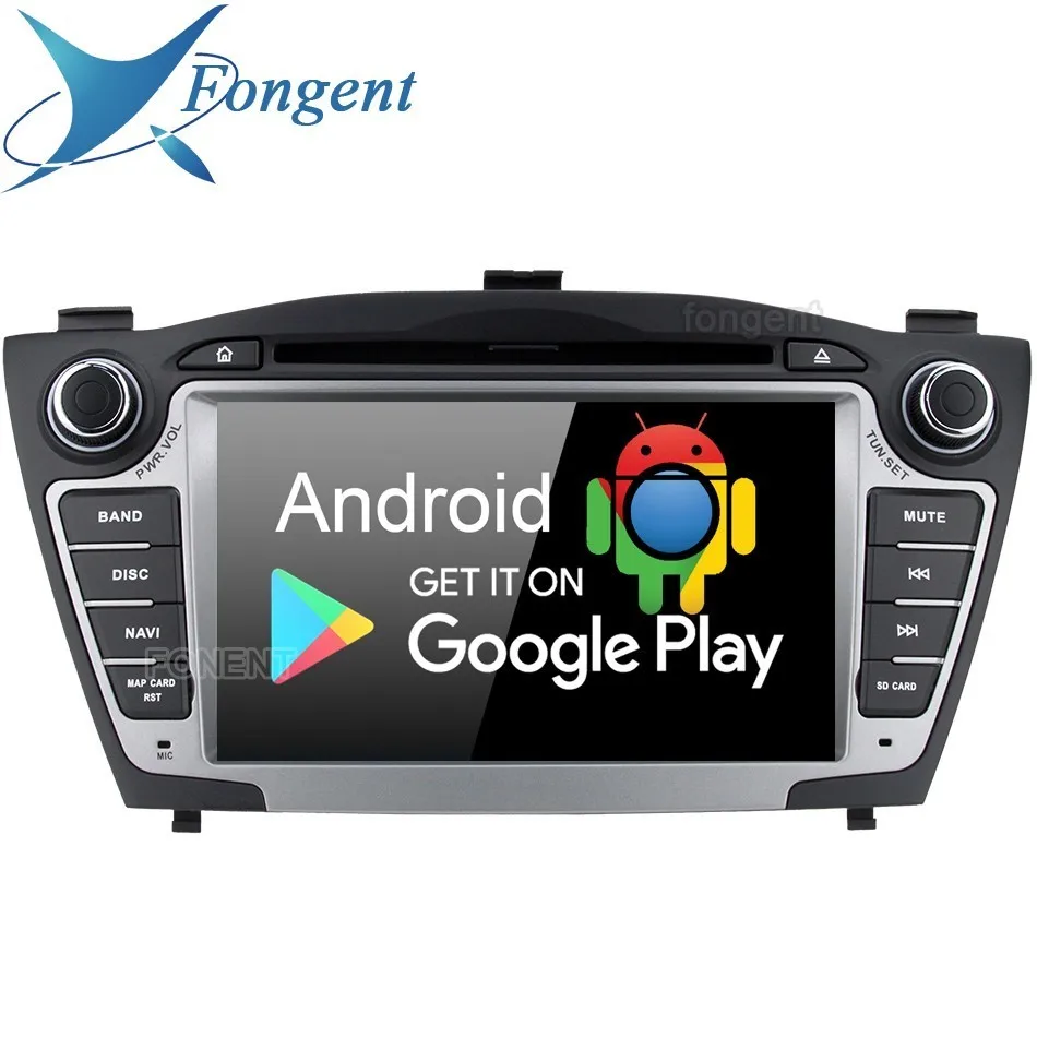 Android 9 0 автомобильный стерео DVD мультимедийный плеер радио GPS аудио для Hyundai IX35 IX 35