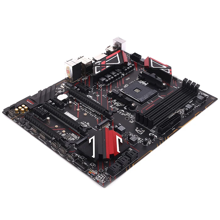 Оригинальный красочный флаг C. X370AK X5 V14 AMD X370 Чипсет материнская плата по стандарту