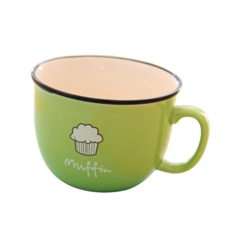 2018 Новый Керамическая Кружка Симпатичные Кубок Мультфильм Drinkware японский