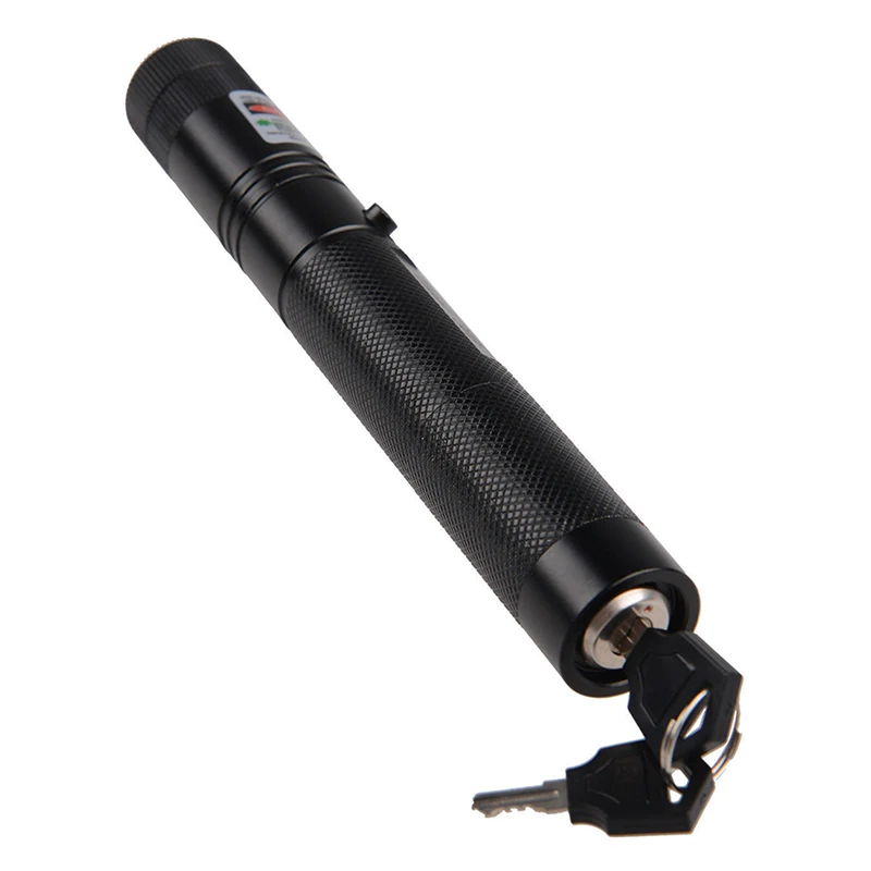 Мощная зеленая лазерная указка 532 нм ручка с регулируемым фокусом светильник