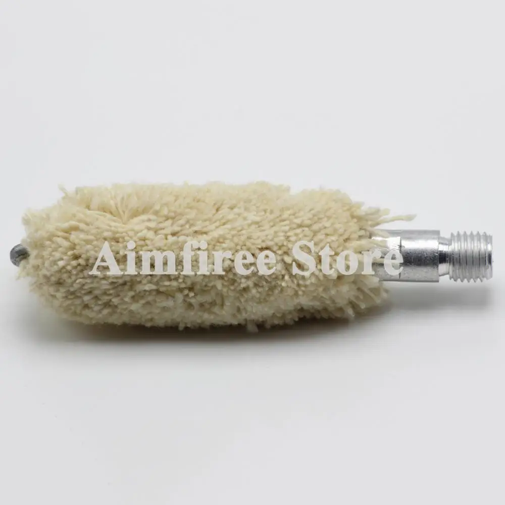 5Pcs/Lot 20GA Gauge Rifle Pistol Cotton Mop Brush Gun Cleaning Kit Thread 5/16&quot-26T Hunting Accessories | Спорт и развлечения