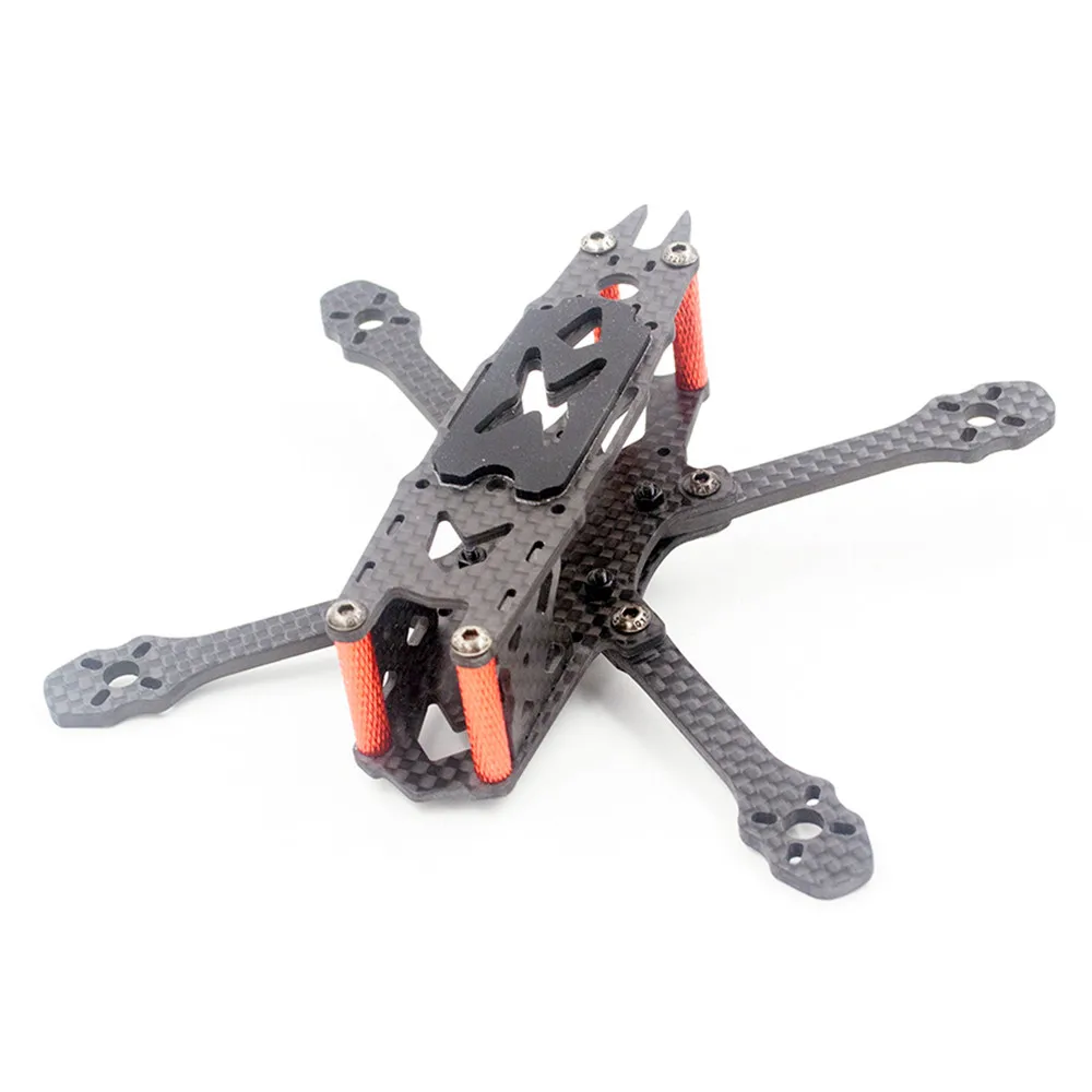 AlfaRC FS135 135mm Wheelbase 3mm Arm Thickness 3K Carbon Fiber Frame Kit for RC Drone FPV Racing Spare Part DIY Accessories | Игрушки и
