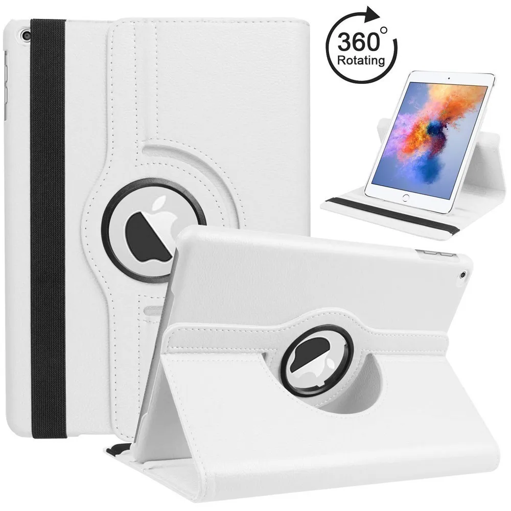 Вращающийся на 360 градусов чехол книжка с подставкой для IPad 6 го 5 поколения Чехлы