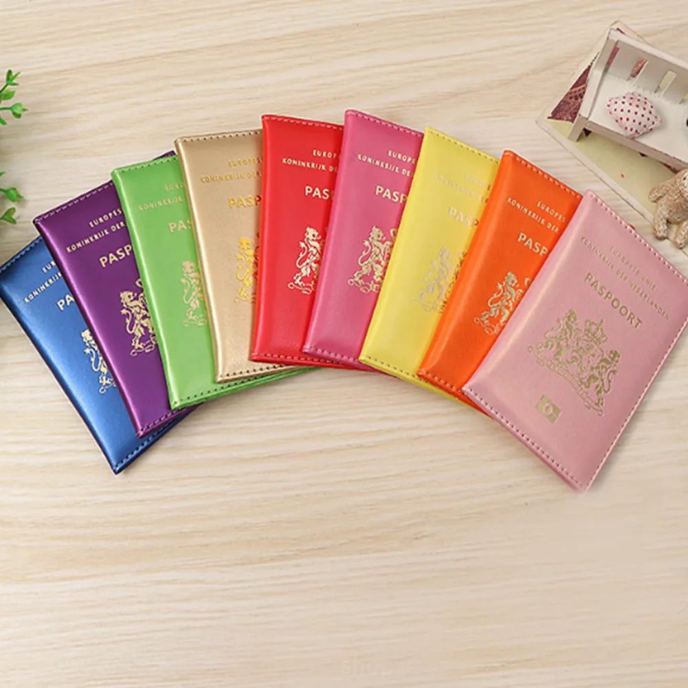 2018 new Netherland PU Leather Passport Cover Nederland Women Men Holder Hollande Travel Case | Багаж и сумки
