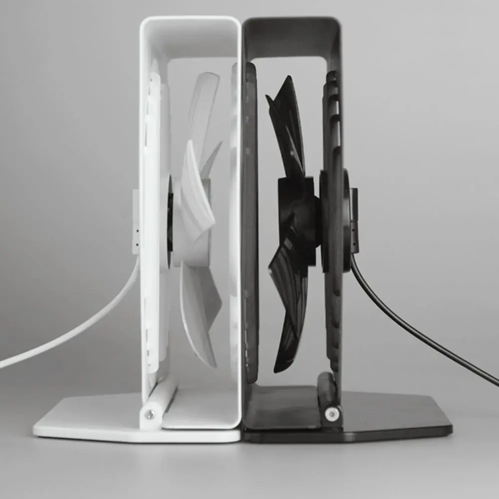 Портативный бесшумный мини вентилятор VH с USB двухрежимный металлический