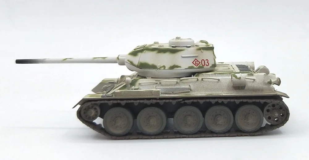 Для литья под давлением Второй мировой войны советский T34 бак 72 до 85 Elysium диорама в