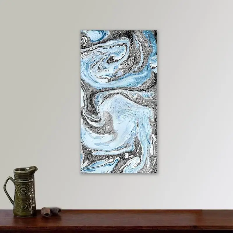 Frameless Abstract Whirlpool Oil Canvas Painting Art Decorative Pictures | Дом и сад