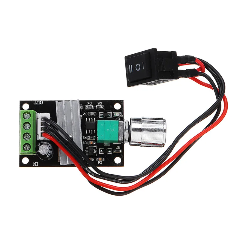 1pc New DC 6V/12V/24V/28V 3A 80W PWM Motor Speed Controller Regulator Adjustable Reversible Driver Switch Module | Обустройство дома