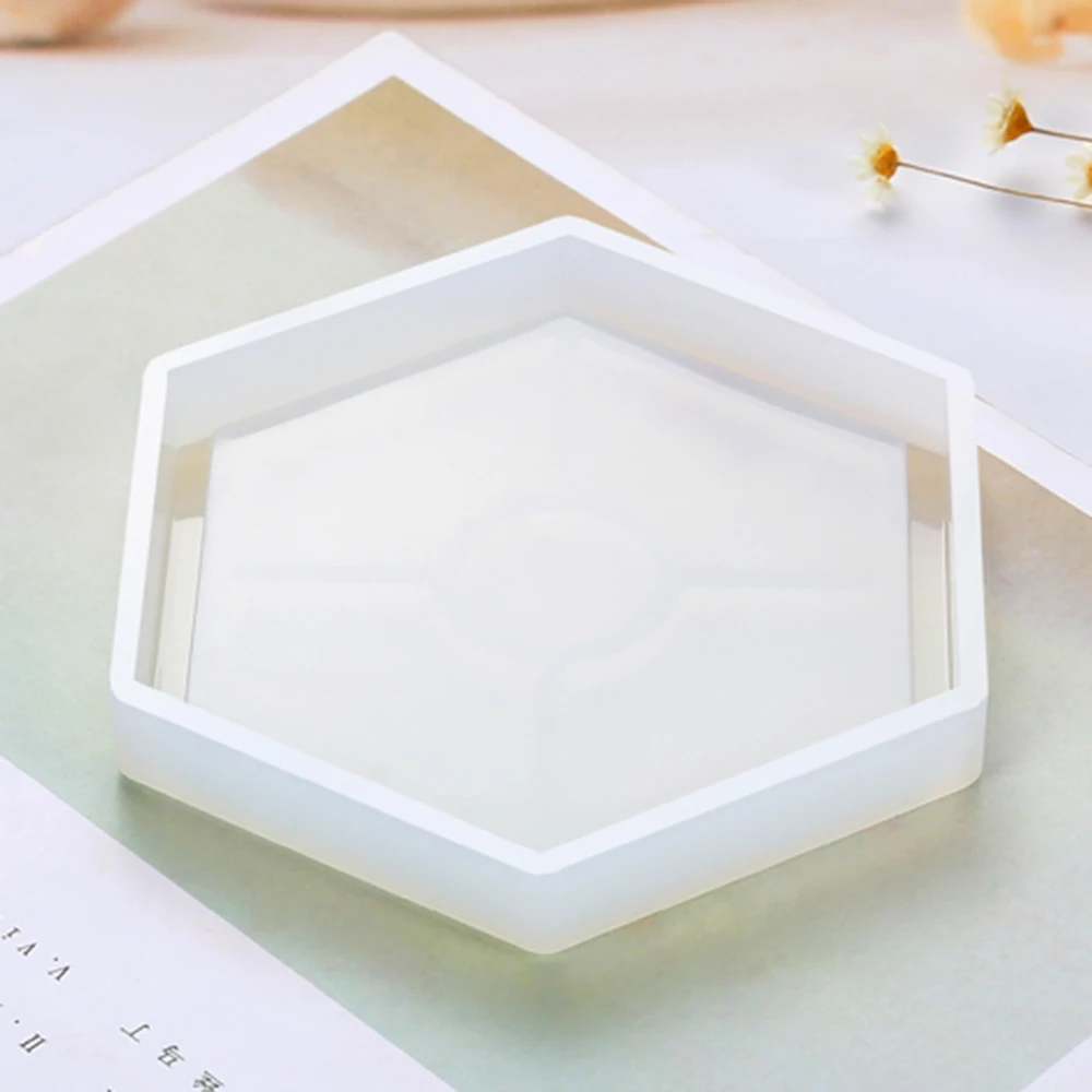 Креативные 3D DIY прессформы пепельница Coaster Гибкая силиконовая форма эпоксидная