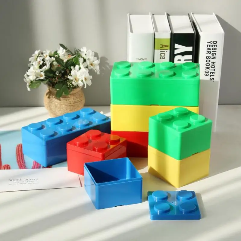 Коробка Lego Legoings для самостоятельного творчества цветной ящик хранения