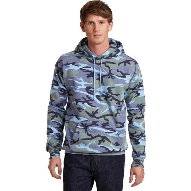 Порты и разъёмы &amp Co PC78HC Core Fleece Camo пуловер с капюшоном свитер лесной синий