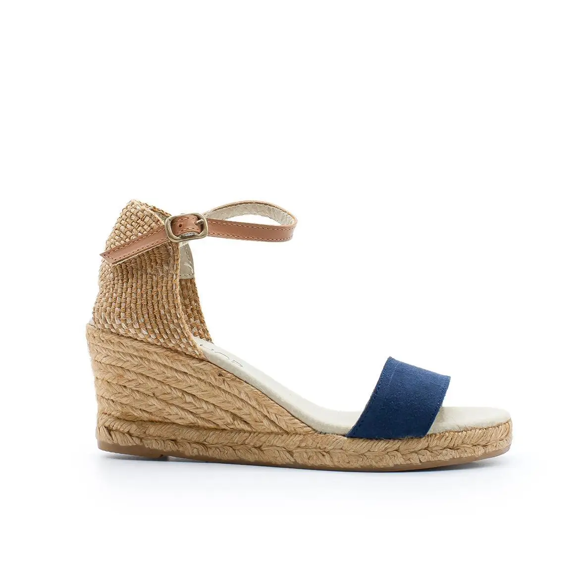 ZAPSHOP-WOMAN-SKIN-ESPARTOS DE CUNA-SANDAL CUNA Для женщин-темно-синий | Обувь