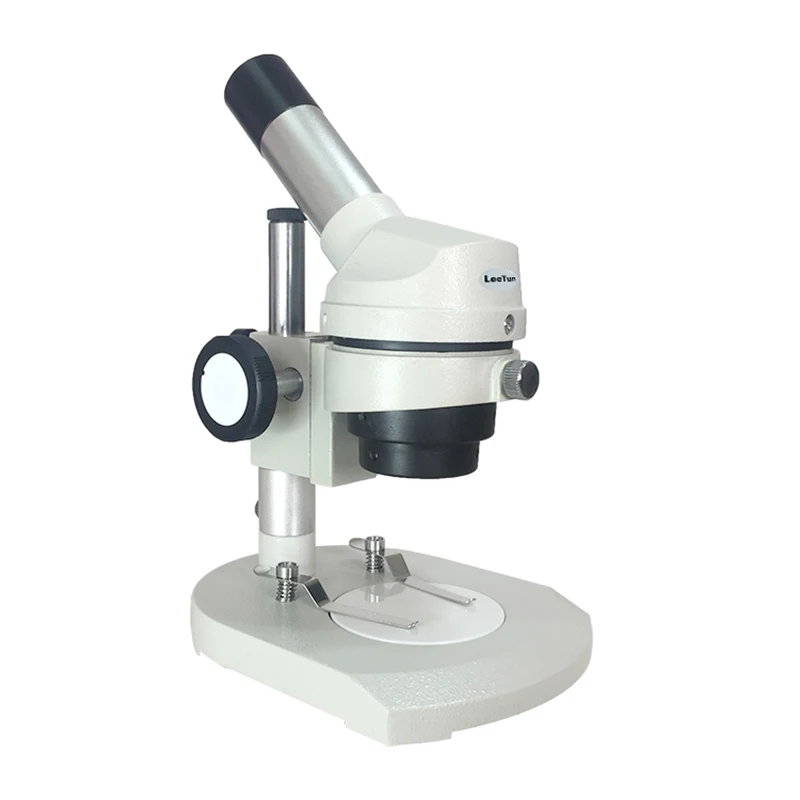 20X or 40X Monocular Dissecting Stereo Microscope with UP-right Image Small Size 2X Objective 360 Degree Rotatable Head | Инструменты