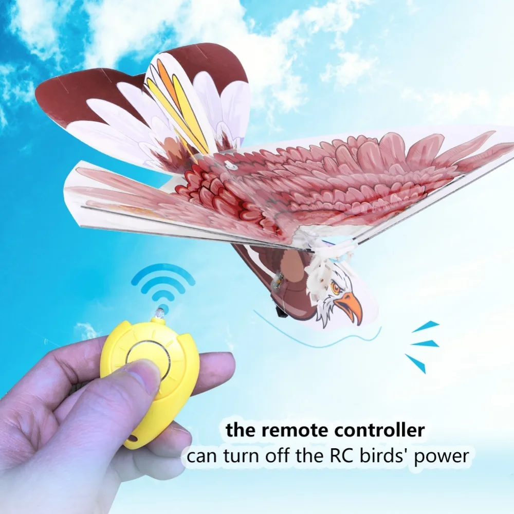 Новейший Летающий Rc птица Дрон 2.4gh дистанционное управление Электроника
