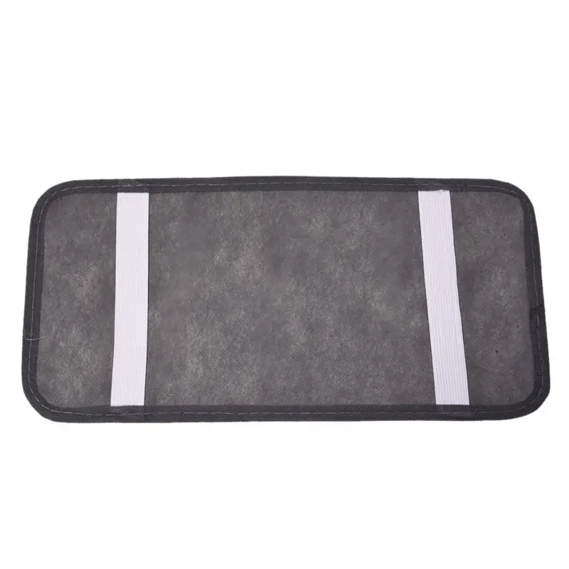 Car Visor CD Organizer Bag Holder 12 Pieces Gray |