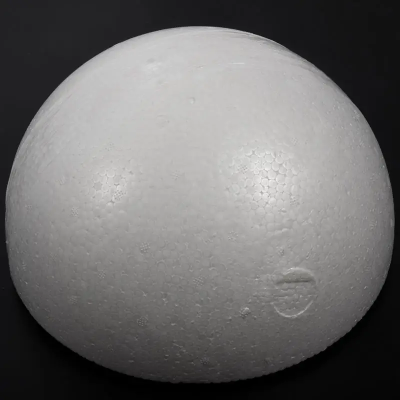 Мяч из пенопласта 2 частей Диаметр 25 см | Товары для рукоделия