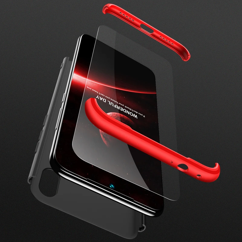 Противоударный чехол для телефона с поворотом на 360 градусов Xiaomi Redmi Note 7 защитный