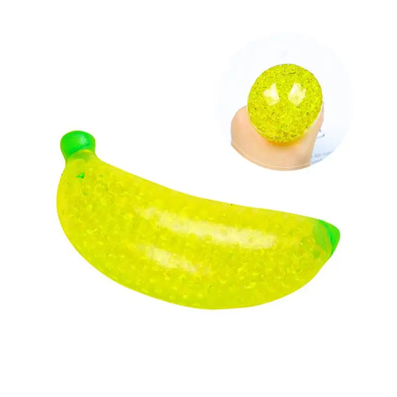 Инновационный банановый Squishy игрушки вентиляционный мяч реалистичные фрукты для