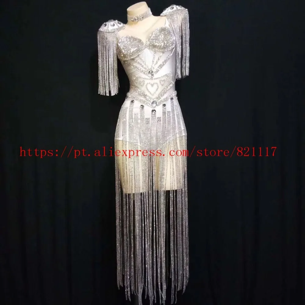High Quality Bright Sexy Party Club Dj Tassels Body | Женская одежда