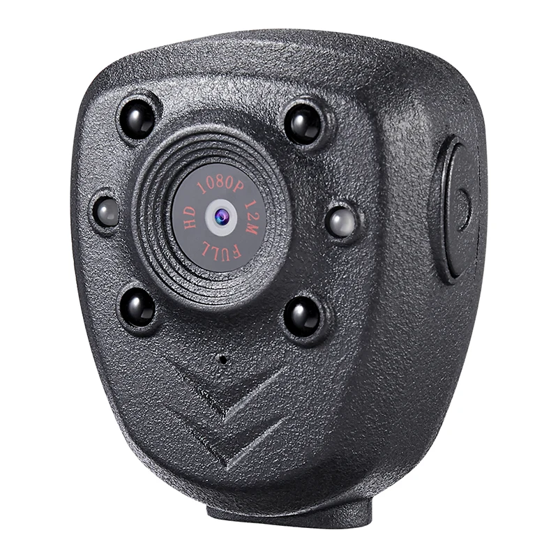 

HD 1080P Police Body Lapel Worn Video Camera DVR IR Night Visible LED Light Cam 4-hour Record Digital Mini DV Recorder Voice 1