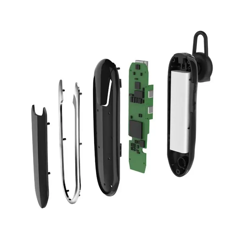D18 Sports Wireless Ultra-Light Bluetooth Car Headset Earhook Soft Comfortable Earphone Noise Canceling | Электроника