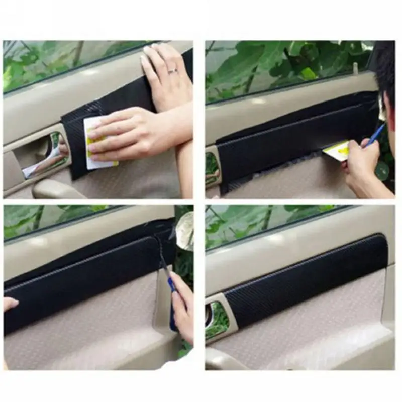 1.5Mx60CM DIY Carbon Sheet Fiber Car Body Film Auto Wrap Roll Sticker Black for Decoration Accessories карбон листовой лист| |