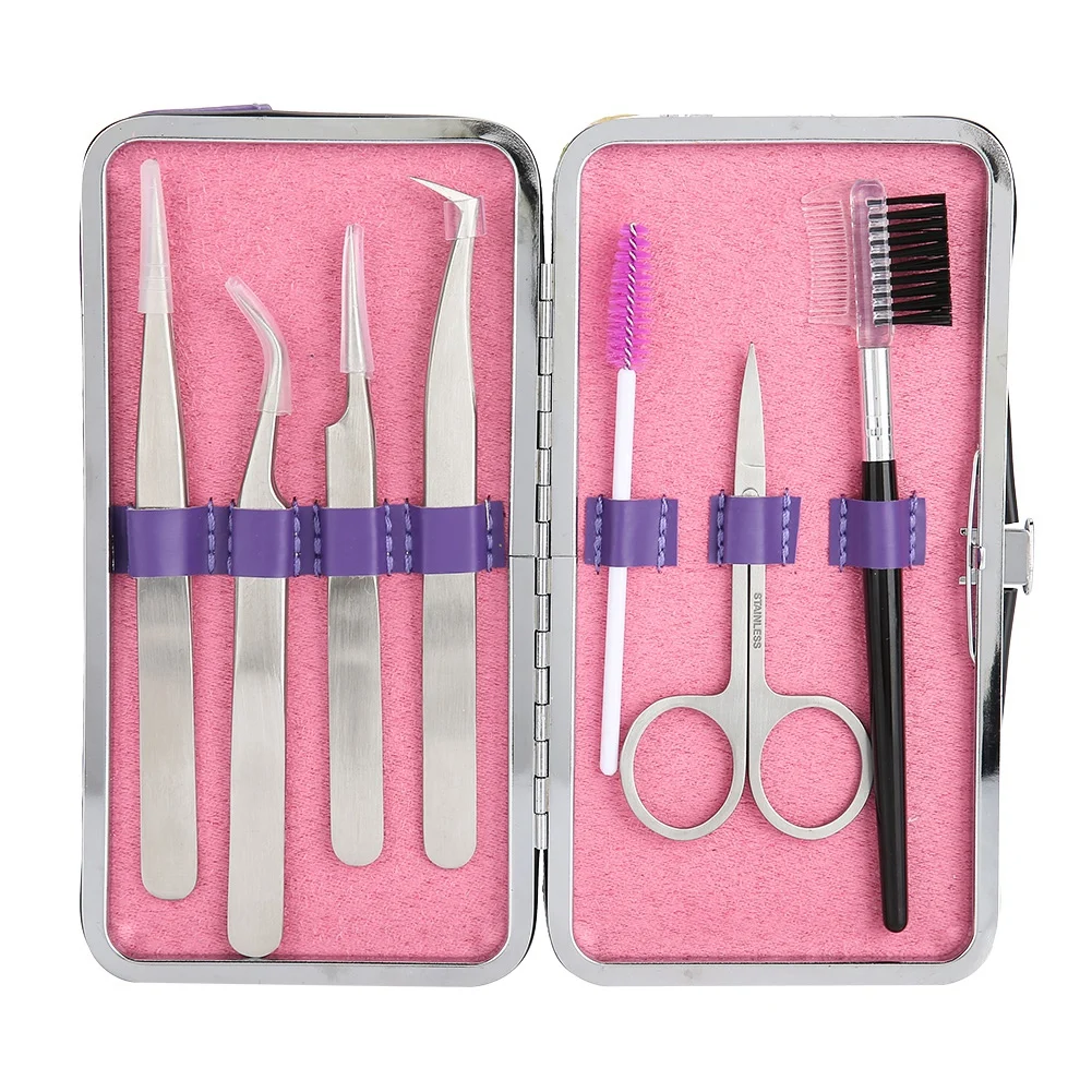 7 шт профессиональное наращивание набор ресниц инструмент ресницы расширение