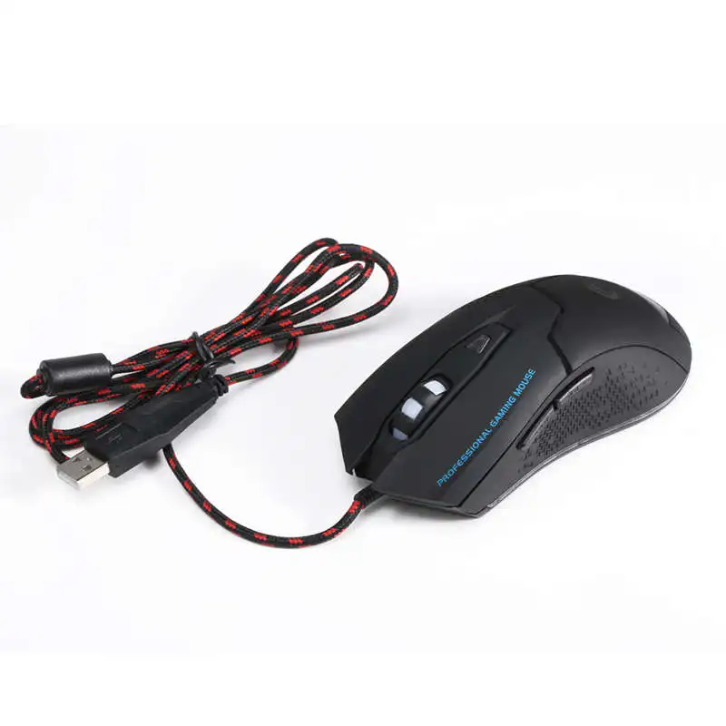 K1020 Rgb подсветка Usb оптическая игровая мышь 1600/2400/3200 точек/дюйм Эргономика 6 кнопок