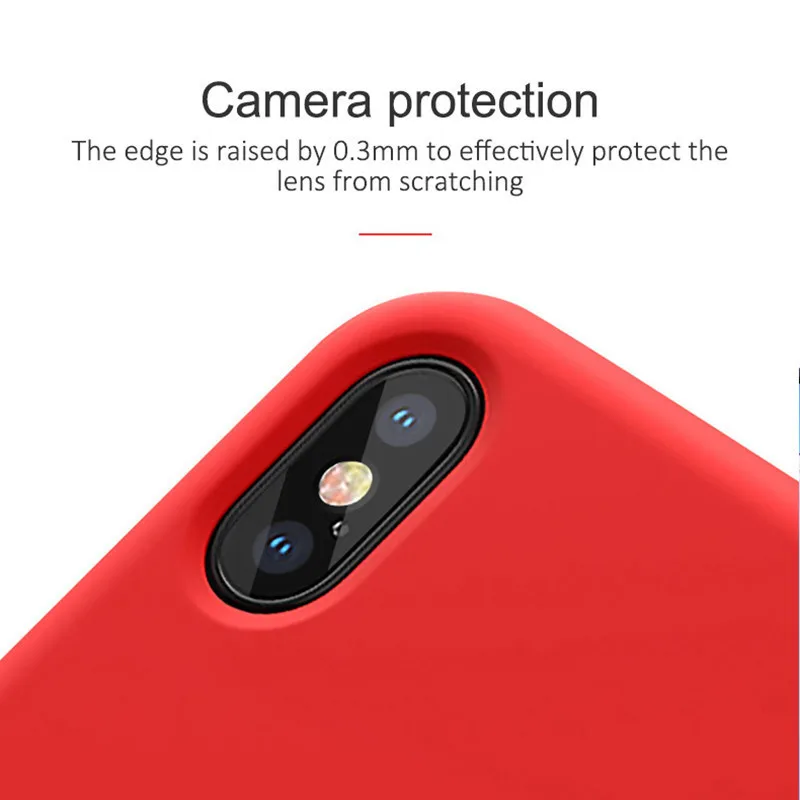 Чехлы для Iphone 6 7 6s 8 мягкий силиконовый матовый розовый чехол телефона X XS MAX милый