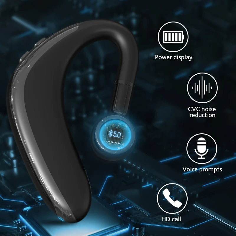 H500 Bluetooth V5.0 привод наушники беспроводной Крюк дизайн удобный мобильный телефон