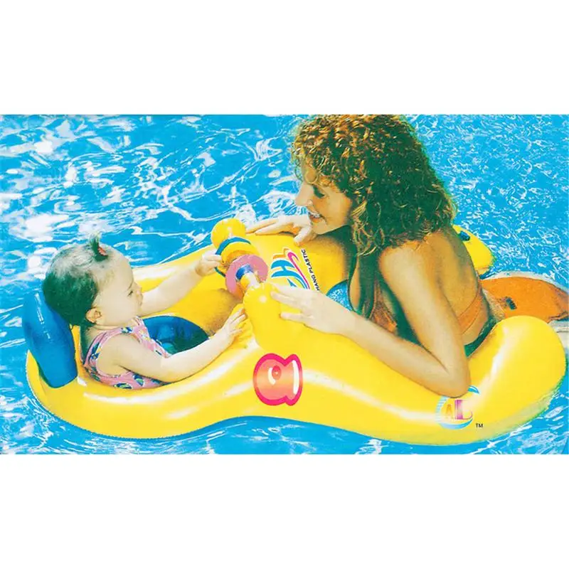 

For Baby 0-18 Months Mother Baby Swim Rings Child Seat Ring Baby Ship Parental Double Spare Tire Swimming Laps Infant Swim Tools