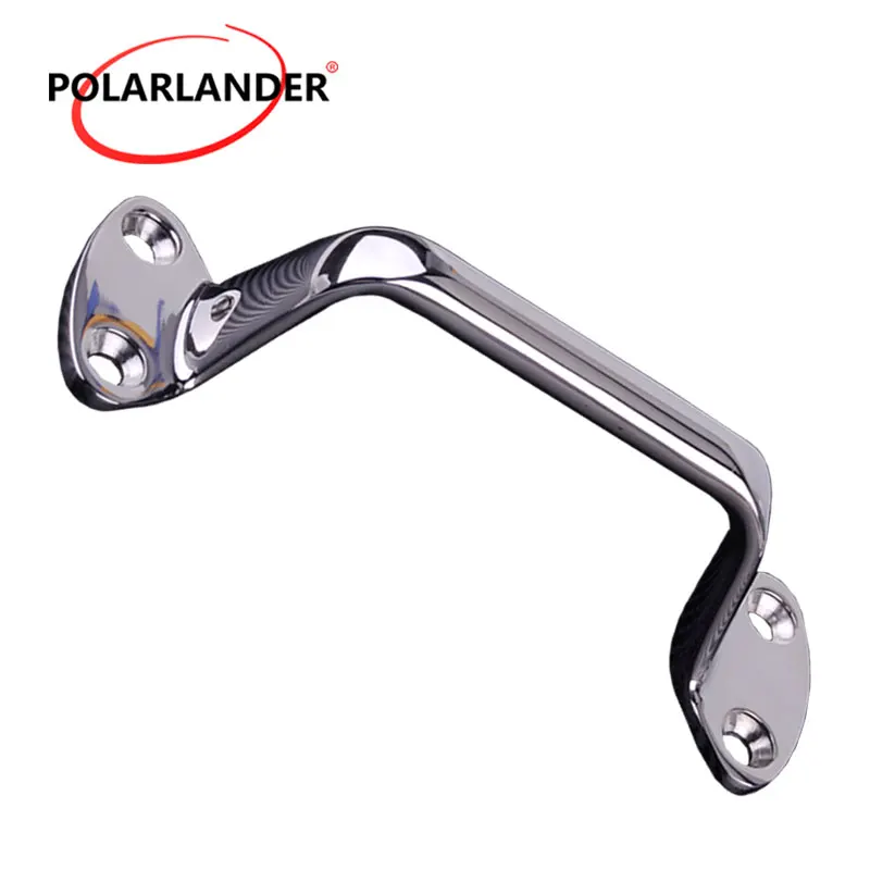 

Handrail Pull Replacement Marine Boat 316 Stainless Steel 15cm Large Cleat Door Grab Handle 100% New Handrail Pull Replacement