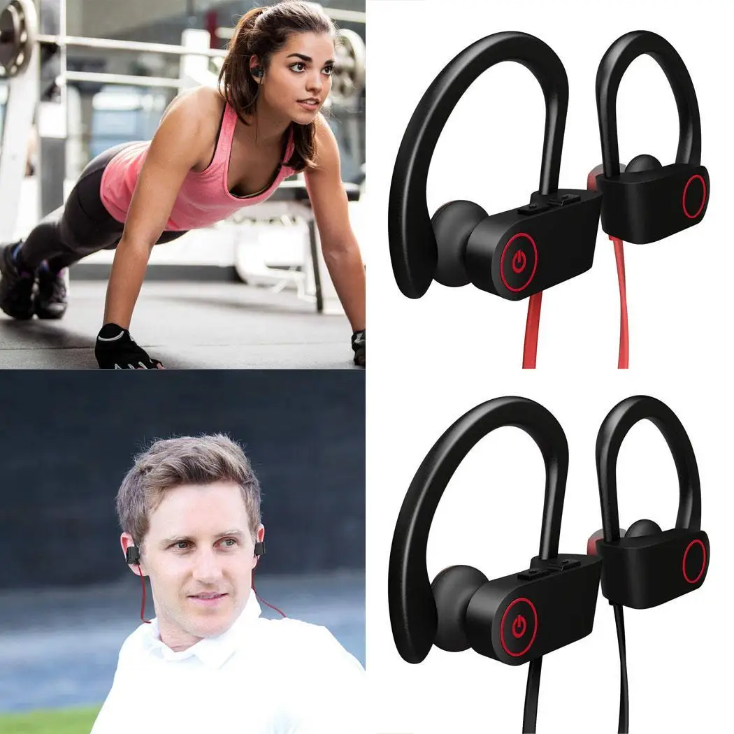 Универсальный портативные Bluetooth наушники Водонепроницаемый Спорт стерео DC/5 V