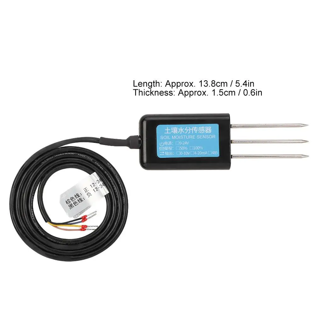Датчик влажности почвы тестер Электрический Измеритель проводимости измеритель