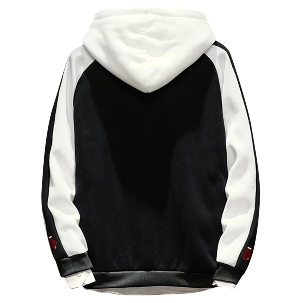 Boxing Glove Applique Color Block Men's Hoodie | Мужская одежда