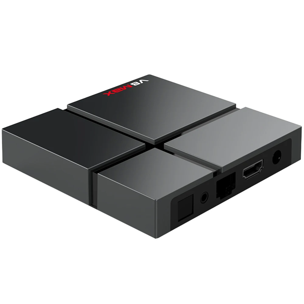 Wechip V8 MAX Android 8 1 ТВ коробка 3D игры видео 4 K HD 2 4G + 5G Wi Fi Amlogic S905X2 Поддержка H.265 Bluetooth USB3.0