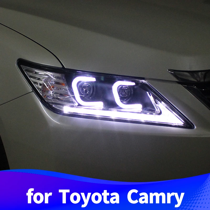 Головной светильник в сборе для Toyota Camry 2012 2013 Светодиодный Противотуманные Фары