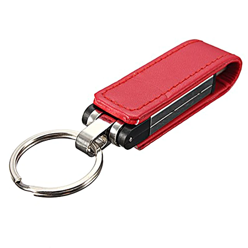 USB 2 0 кожаный чехол для ключей с памятью | Компьютеры и офис