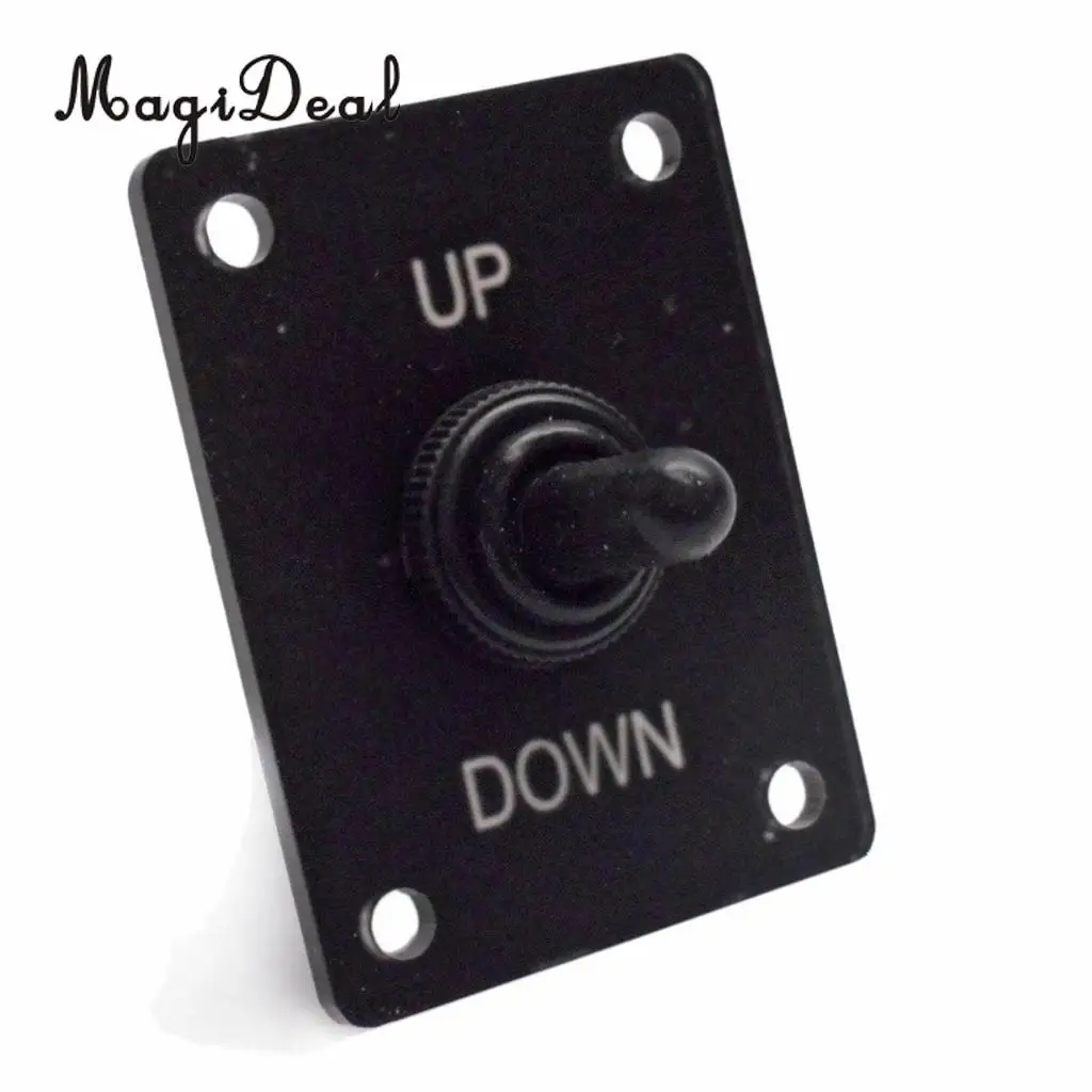 MagiDeal лодка морская 3 Pin вверх вниз вкл/выкл/вкл Мгновенный переключатель панель 12V