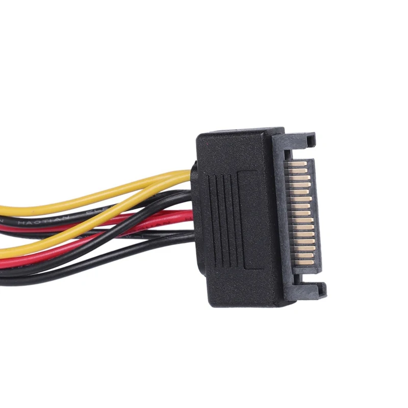 Sata шнур питания с жестким диском 15 pin одна минута двумя поворотными разъемами