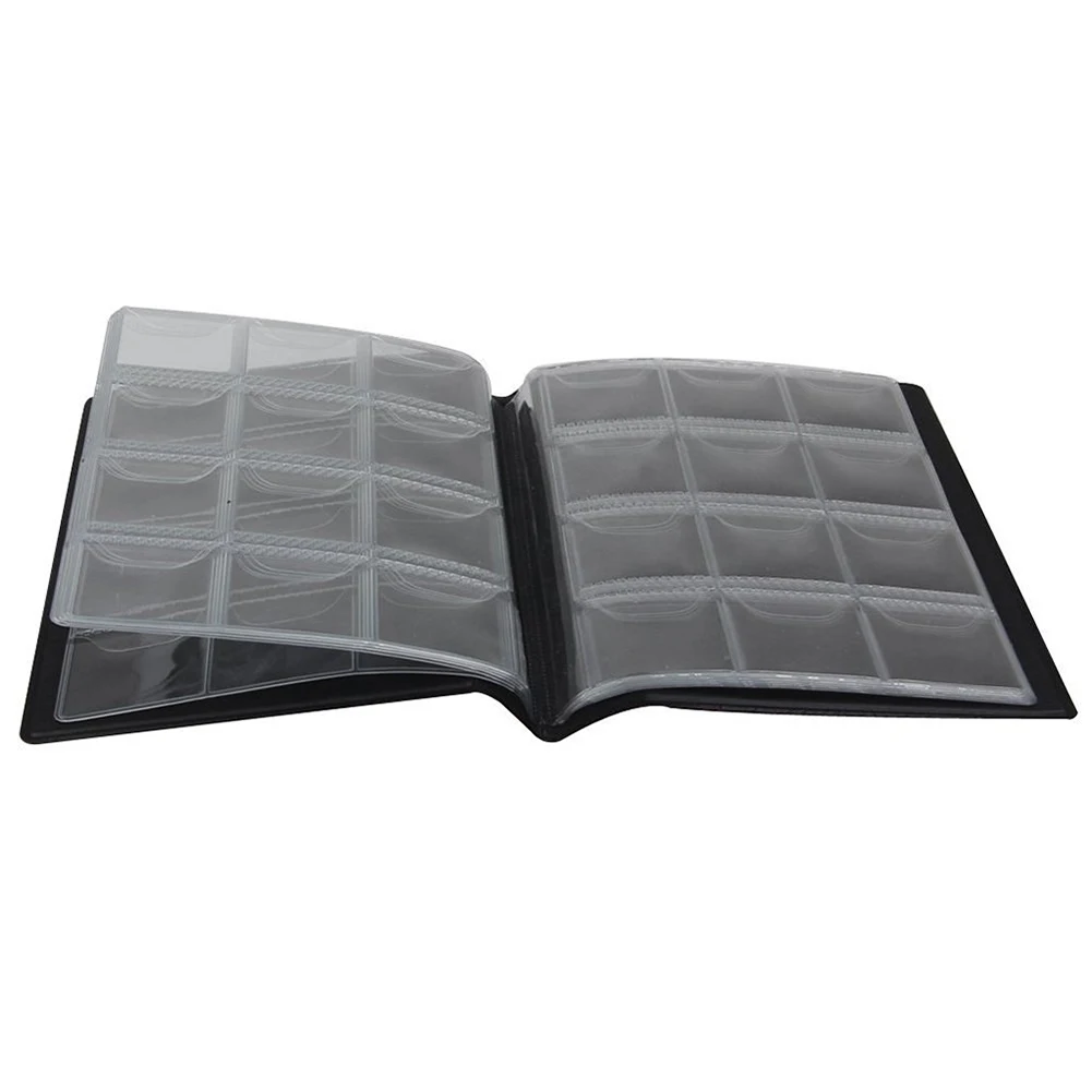 PPYY NEW -10 pages 120 small grid Coin Collect booklet - Red | Канцтовары для офиса и дома